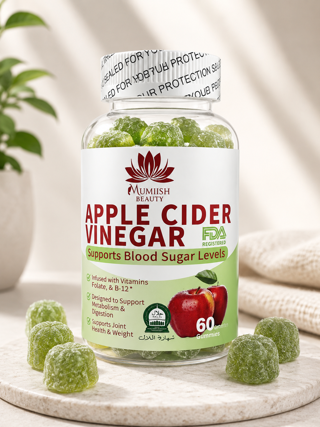 Apple Cider Vinegar Gummies — Glycémie & Métabolisme