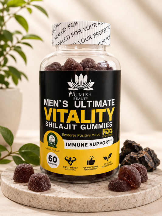 Men's Ultimate Vitality Shilajit Gummies — Énergie & Performance