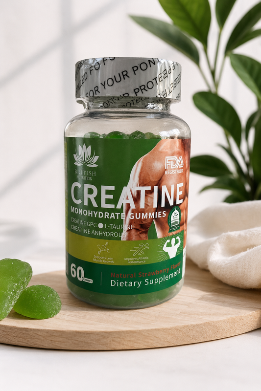 Creatine Monohydrate Gummies — British Nutrition