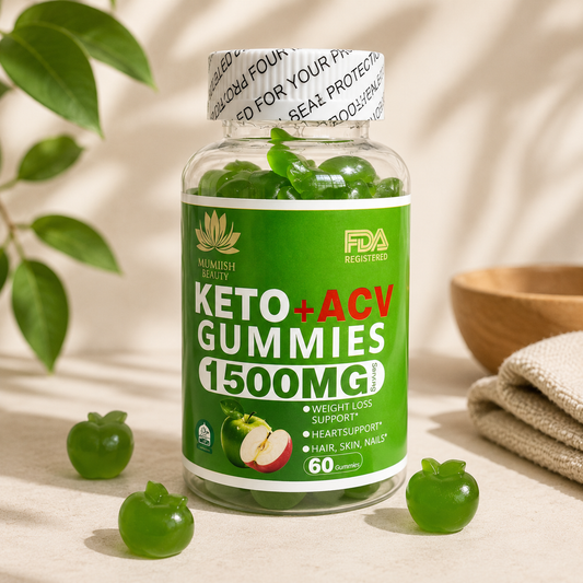 Keto + ACV Gummies 1500mg — Minceur & Métabolisme