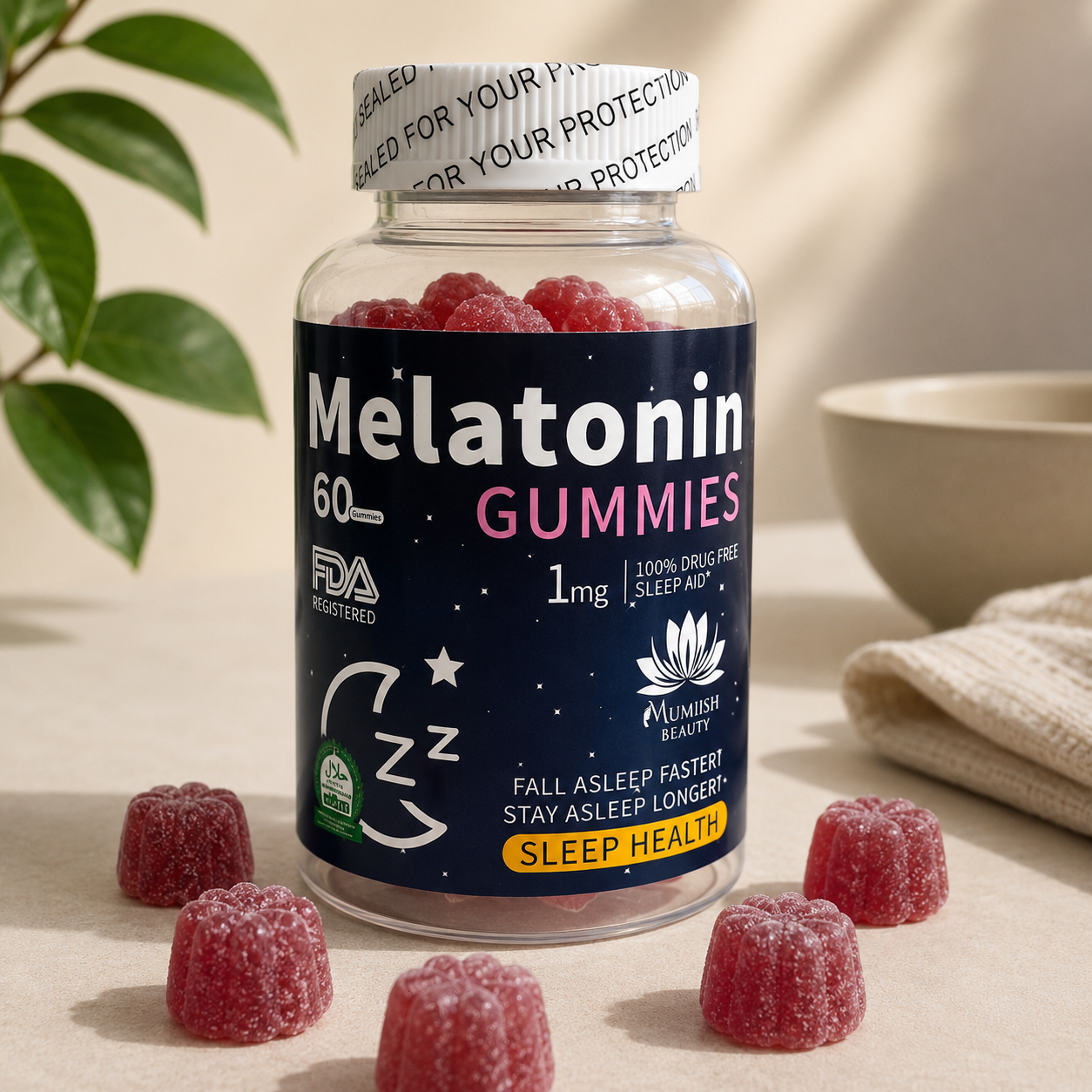 Melatonin Gummies — Sommeil Profond & Récupération