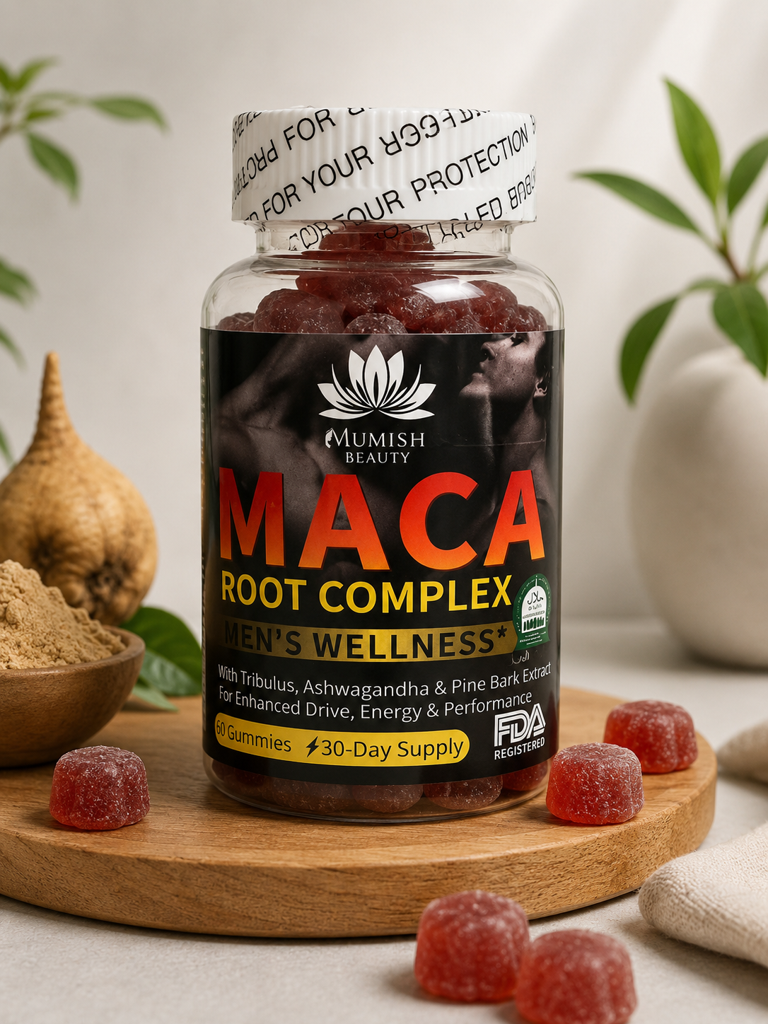 Maca Root Complex Gummies — Santé & Vitalité Homme
